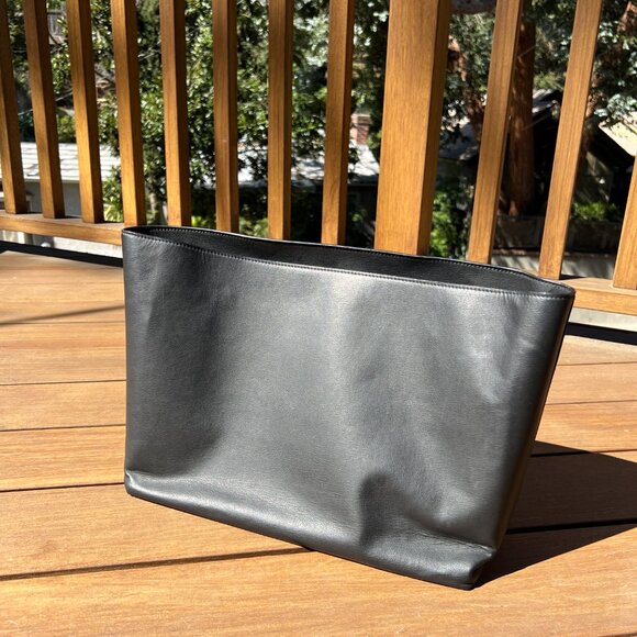 CUYANA Classic Easy Tote Insert Black/Blush Microsuede - Picture 10 of 16